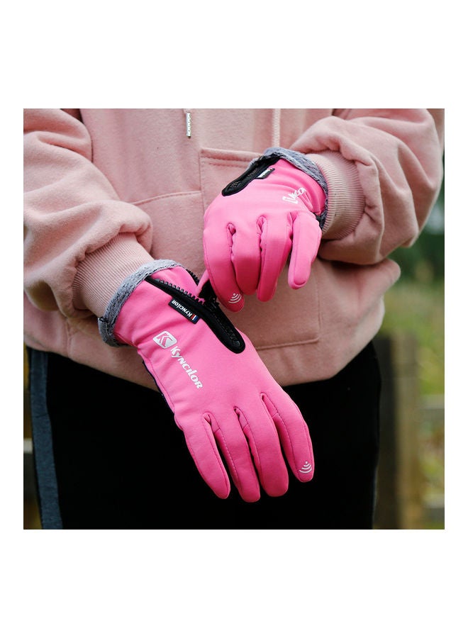 Winter Warm Touchscreen Skiing Bicycle Work Gloves 0.086kg - Image 4