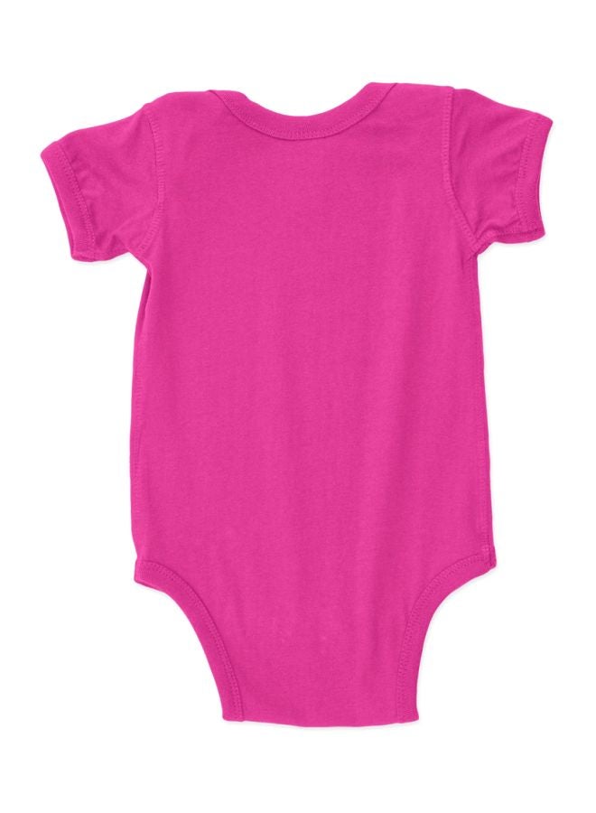 Twinkle Hands Ready To Smash Cake Printed Onesie Pink/White - Image 2