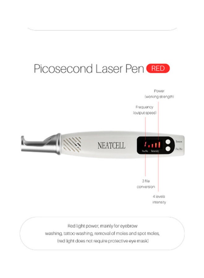 Generic - Laser Acne Mole Dark Spot Pigment Removal Machine White 18cm - Image 1