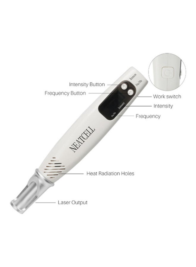 Generic - Laser Acne Mole Dark Spot Pigment Removal Machine White 18cm - Image 1