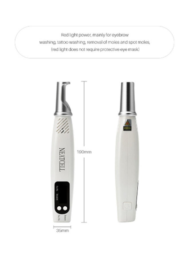 Generic - Laser Acne Mole Dark Spot Pigment Removal Machine White 18cm - Image 1