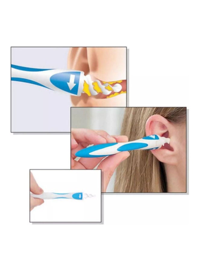 Easy Ear Wax Remover Spiral Cleaner with 16 Replacement Tips