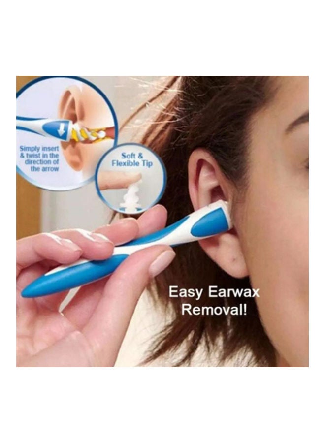 Easy Ear Wax Remover Spiral Cleaner with 16 Replacement Tips