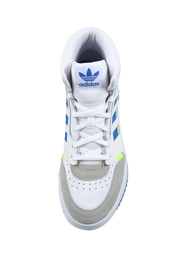 adidas Originals - Drop Step Sneaker Shoes White/Grey/Blue - Image 1