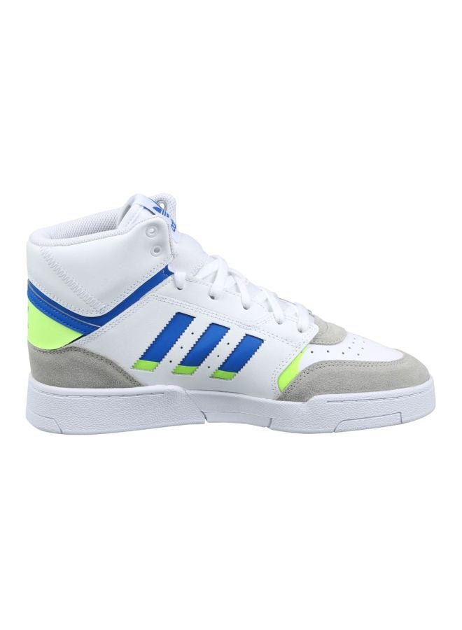adidas Originals - Drop Step Sneaker Shoes White/Grey/Blue - Image 1