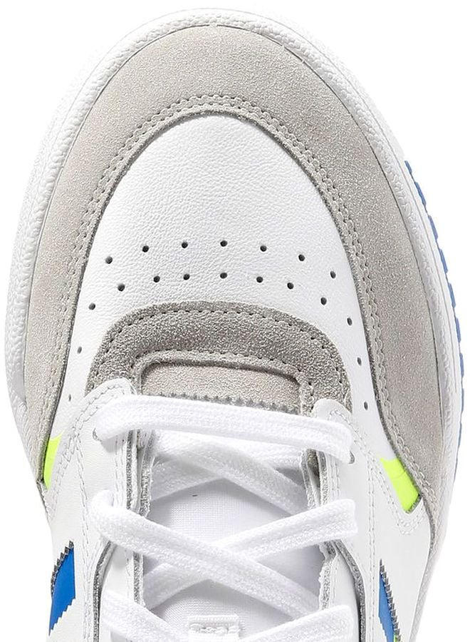 adidas Originals - Drop Step Sneaker Shoes White/Grey/Blue - Image 1