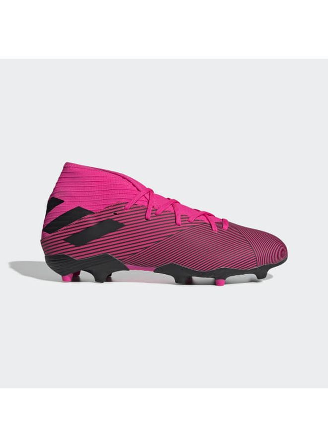 Adidas - Nemeziz 19.3 Firm Ground Cleats Shock Pink / Core Black / Shock Pink - Image 1