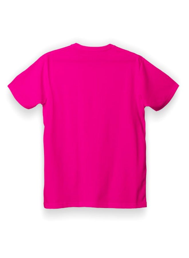 Twinkle Hands Happy New Year Printed T-Shirt Pink/White - Image 2