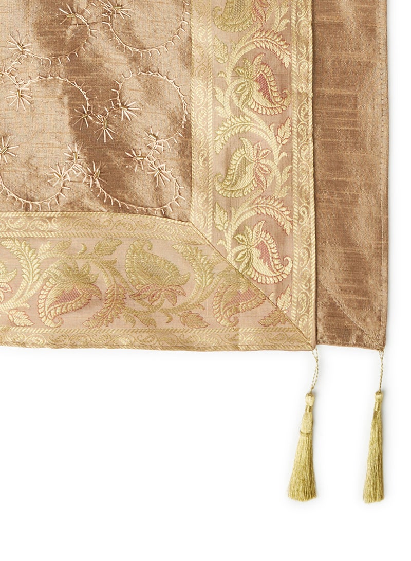 Ikras Decorative Fabric Runner Beige 40x180cm  - Image 2