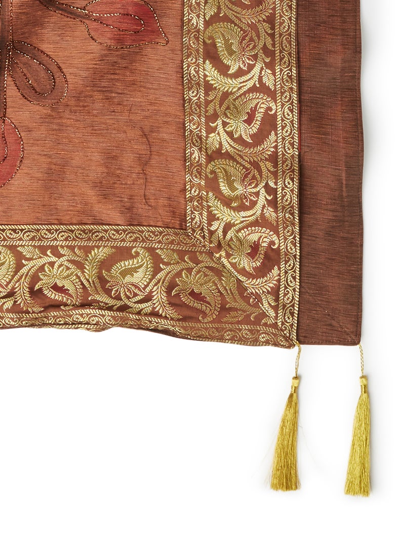 Ikras DHP Runner Brown/Gold 50x150cm - Image 2