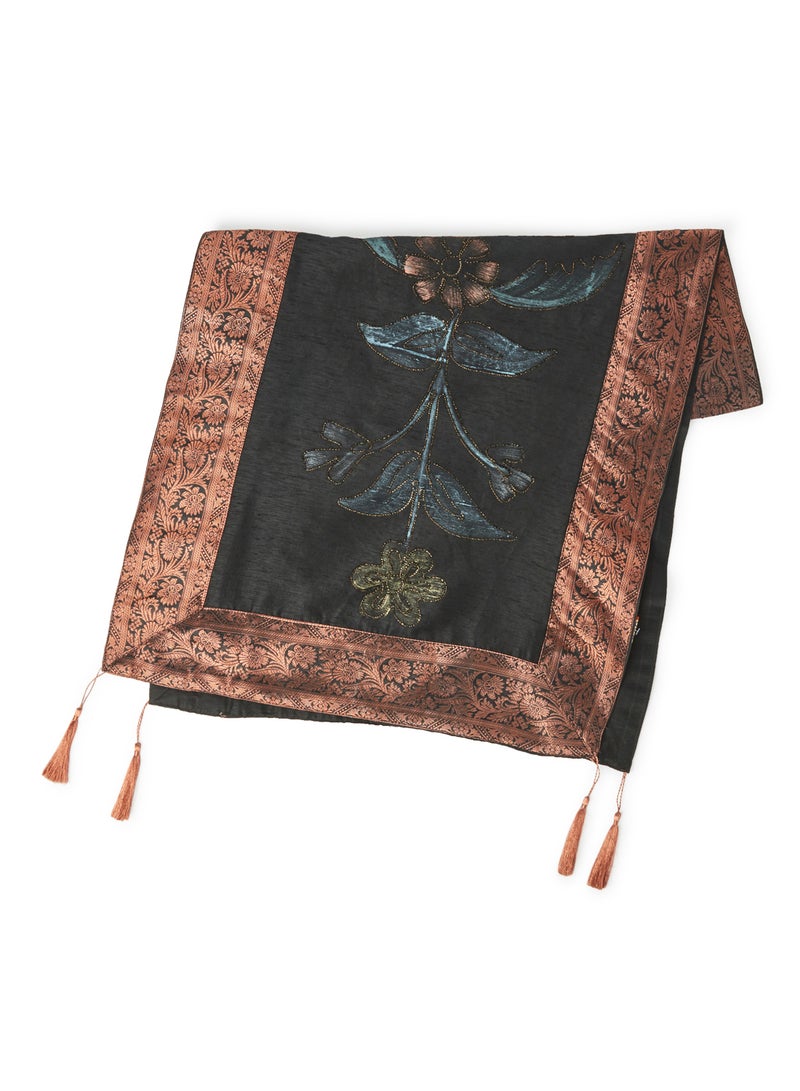 Ikras DHP Runner Black/Blue/Rose Gold 50x150cm - Image 1