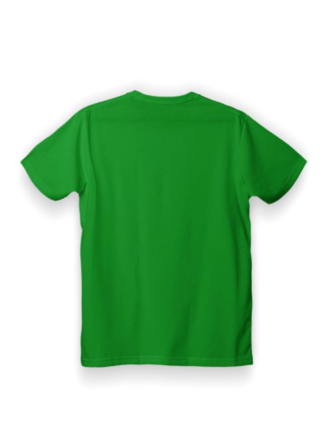 Twinkle Hands Monster Printed T-Shirt Green/White - Image 2