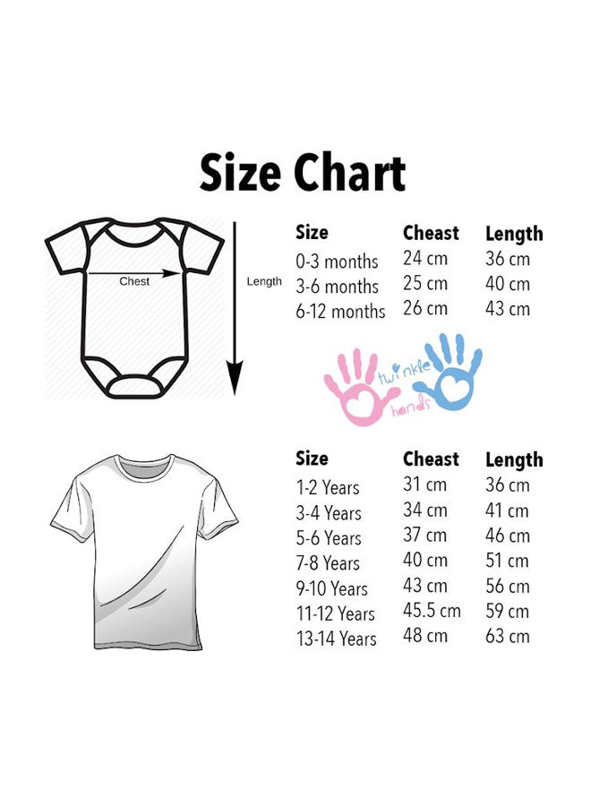 توينكل هاندس "تيشيرت بطبعة عبارة "Dear Santa Define Good" أبيض/أحمر/أزرق - Image 2