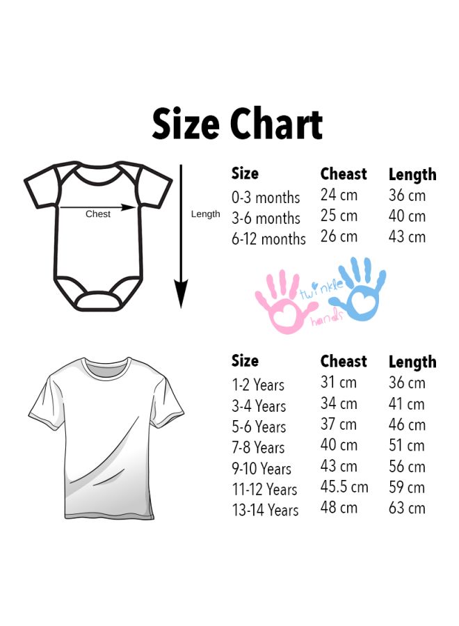 Twinkle Hands Trade Family For Presents Printed T-Shirt Black/White/Red - Image 3