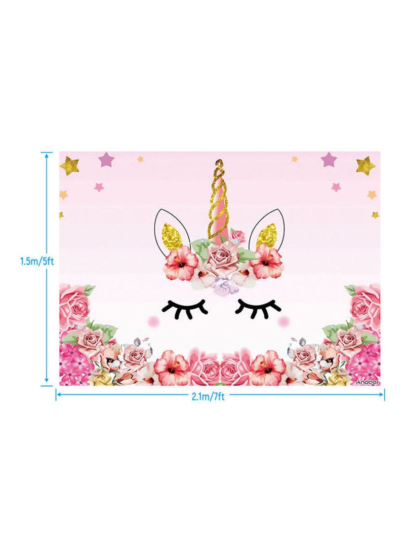 ANDOER Birthday Party Photography Studio Background Multicolour - Image 4