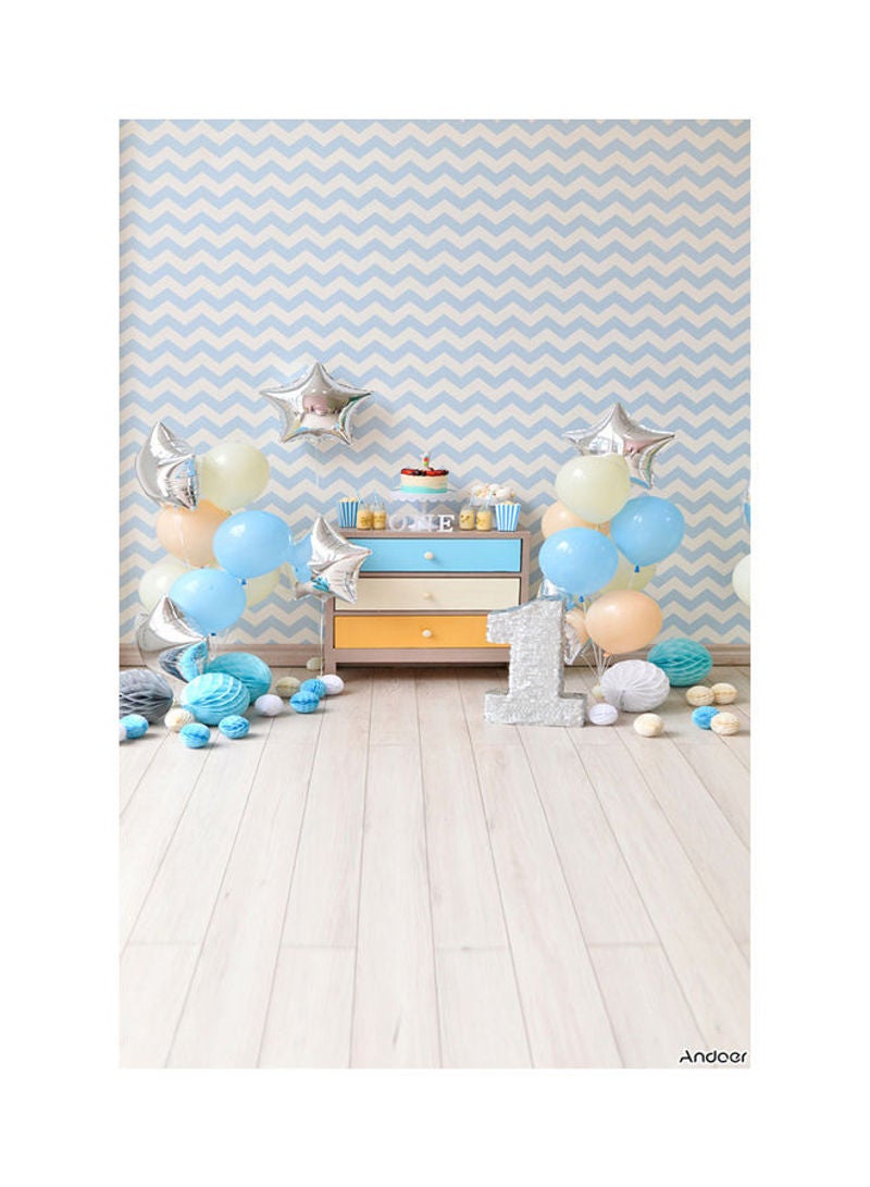 ANDOER First Birthday Photography Studio Background Multicolour - Image 5