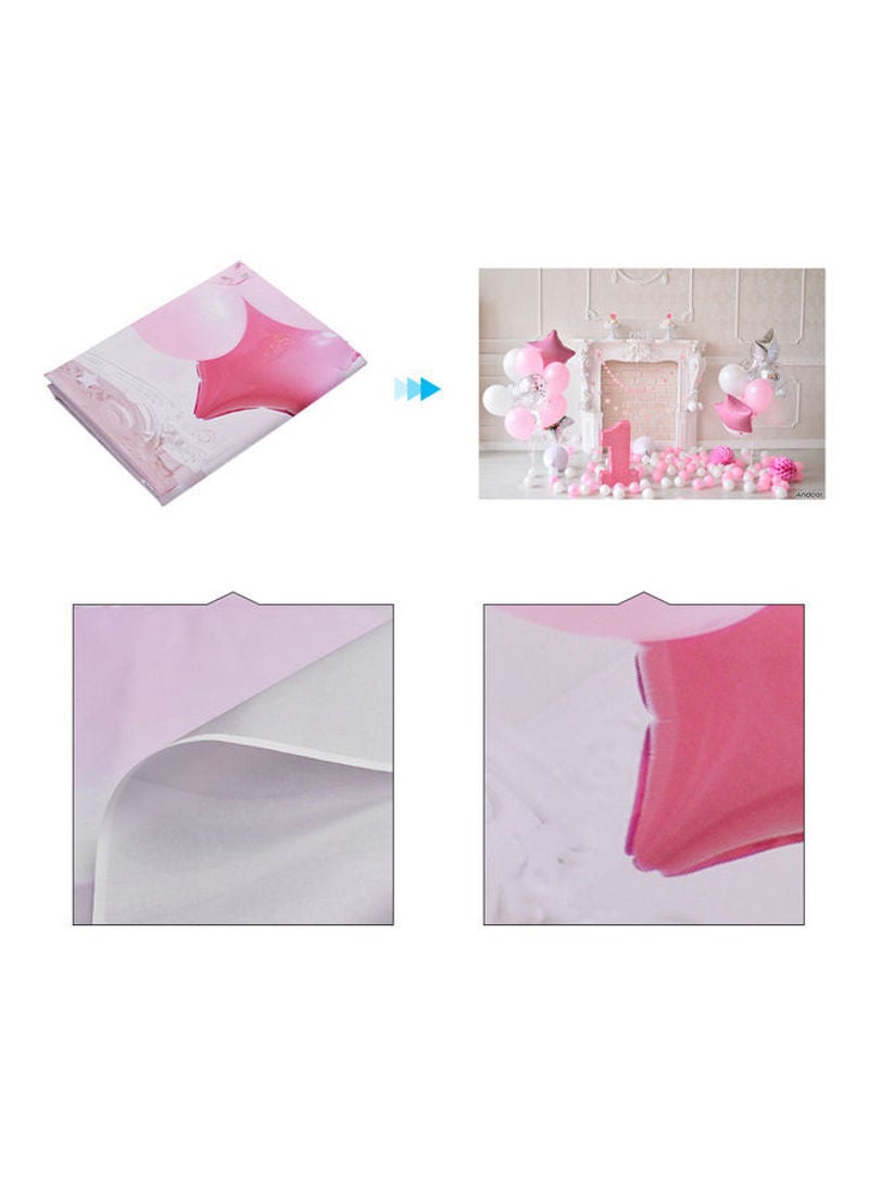 أندوير خلفية ستوديو للتصوير الفوتوغرافي بتصميم عيد الميلاد الأول متعدد الألوان - Image 2