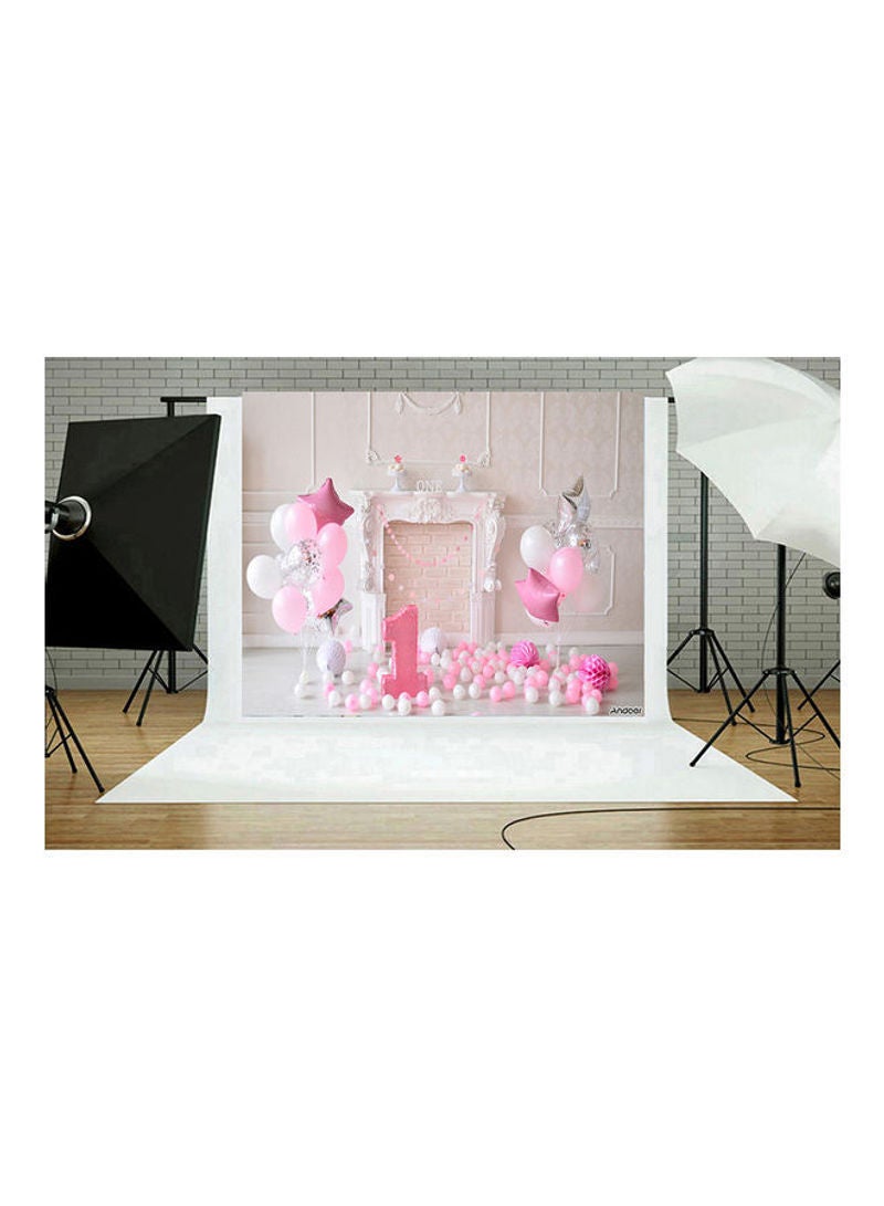 أندوير خلفية ستوديو للتصوير الفوتوغرافي بتصميم عيد الميلاد الأول متعدد الألوان - Image 4