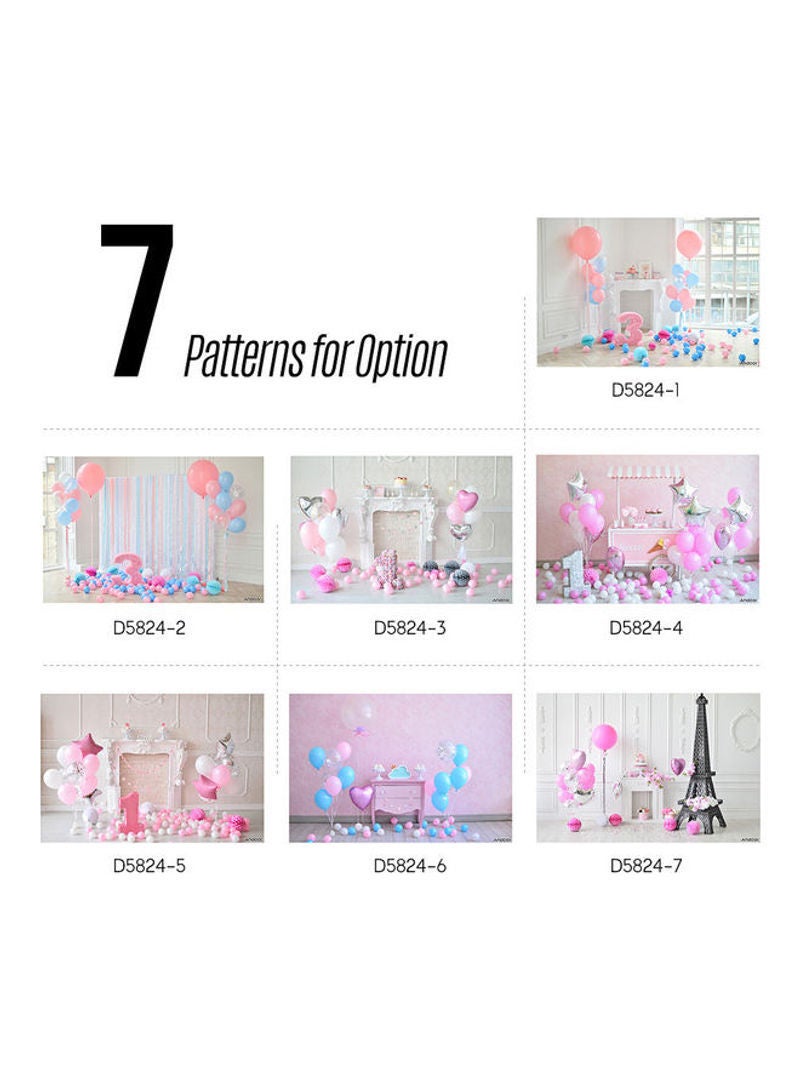 أندوير خلفية ستوديو للتصوير الفوتوغرافي بتصميم عيد الميلاد الأول متعدد الألوان - Image 3