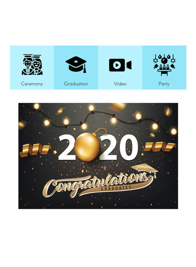 Generic - Graduation Photography Studio Background Multicolour - Image 1
