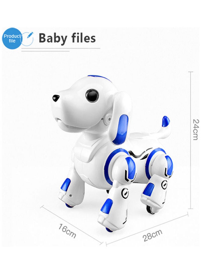 Generic - Remote Control 2.4GHz Intelligent Smart Interactive Robot Dog Puppy 28.50x18.60x26.00cm - Image 1