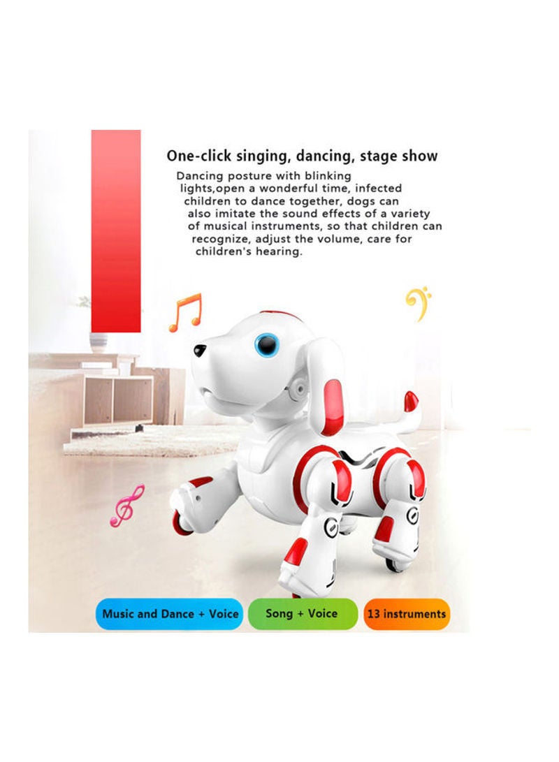 Generic - Remote Control 2.4GHz Intelligent Smart Interactive Robot Dog Puppy 28.50x18.60x26.00cm - Image 1
