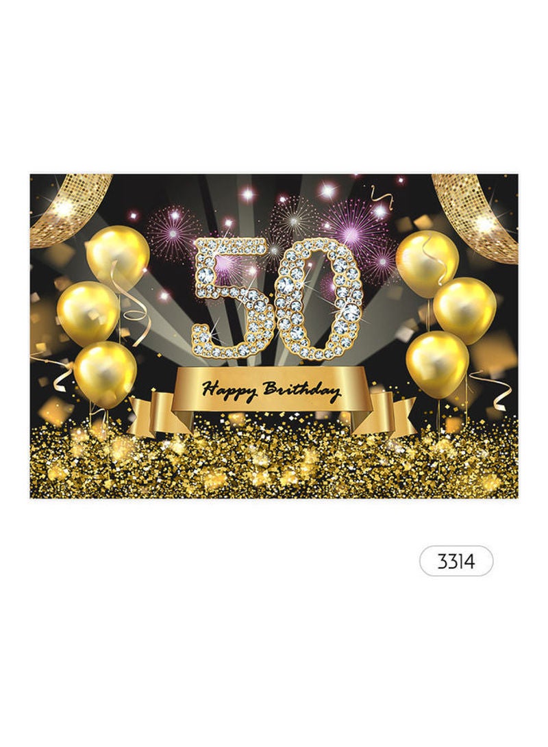 Generic - Birthday Photography Studio Background Multicolour - Image 1