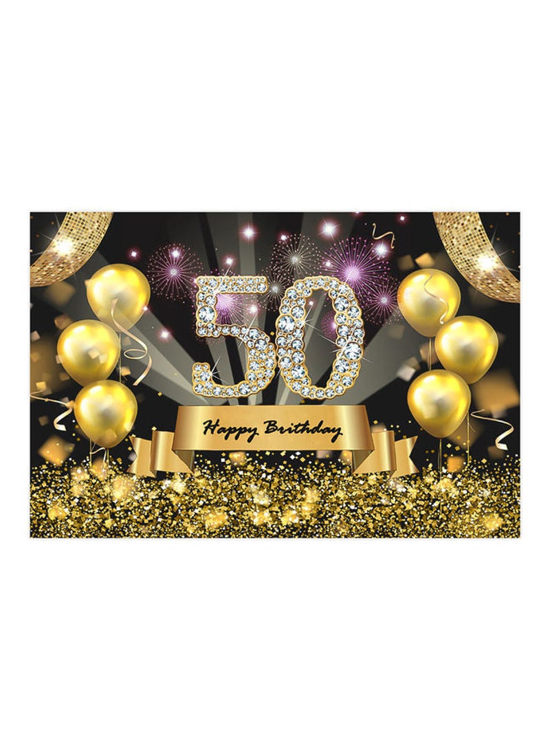 Generic - Birthday Photography Studio Background Multicolour - Image 1