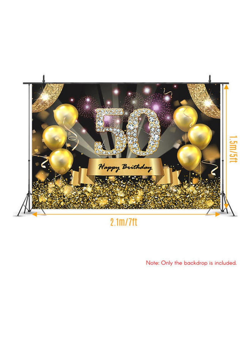 Generic - Birthday Photography Studio Background Multicolour - Image 1