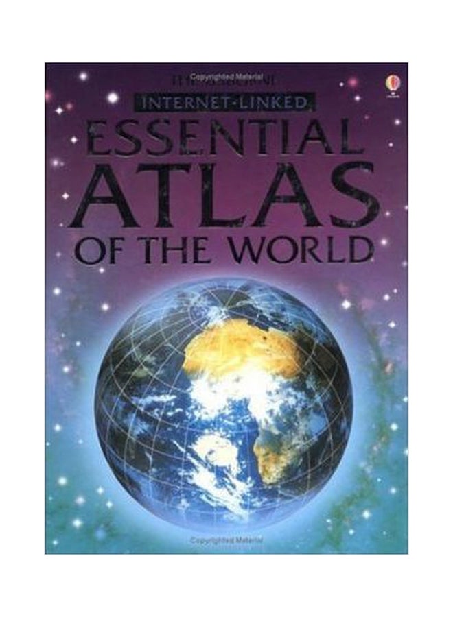 Usborne Internet-Linked Essential Atlas Of The World Paperback English by Gillian Doherty - 38016