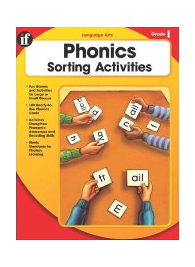 Phonics Sorting Activities, Grade 1 paperback english 