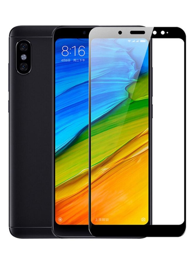 Tempered Glass Screen Protector For Xiaomi Redmi Note5/Note 5 Pro Black/Clear