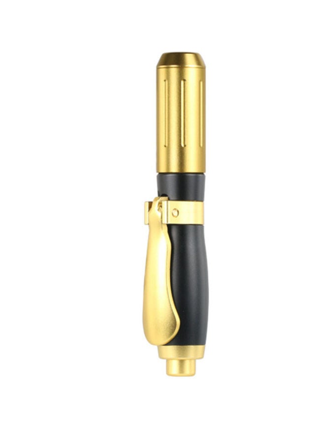 Generic 2 In 1 High Pressure Hyaluronic Pen for Anti Wrinkle Skin Gold/Black 15cm  - Image 1