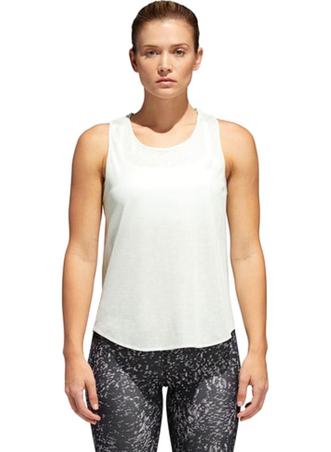 Adidas - Sleeveless Tank Top Light Green - Image 1