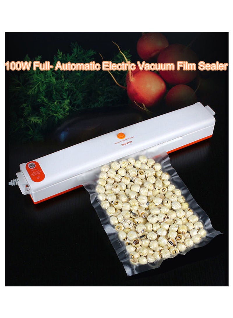 Household Vacuum Packaging Machine White 38x6x10cm  - Image 3