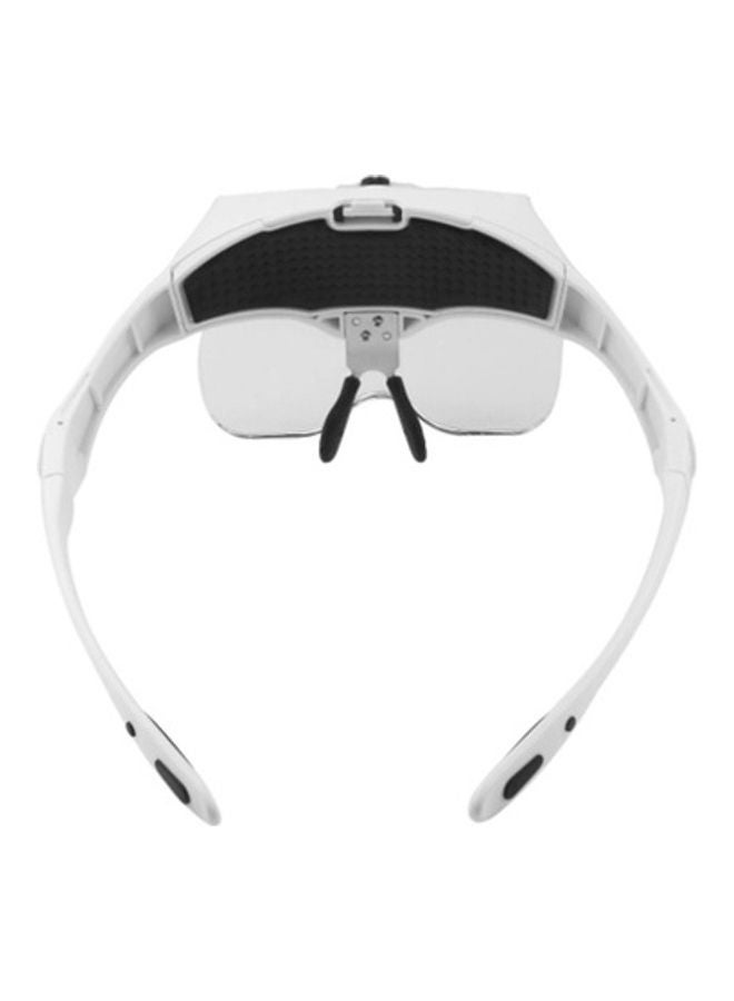 Generic - LED Magnifying Adjustable Head Magnifier Bracket Loupe 15cm - Image 1