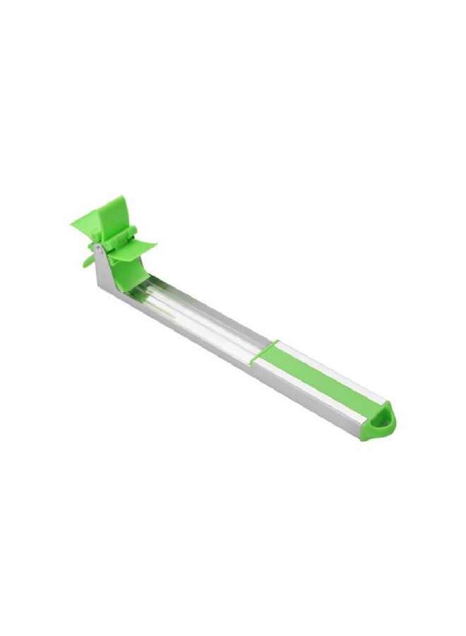 Stainless Steel Watermelon Cutter Green/Silver 22 x 10cm - Image 1