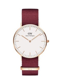 DANIEL WELLINGTON Women's Women's Classic Roselyn Fabric Analog Quartz Wrist Watch 