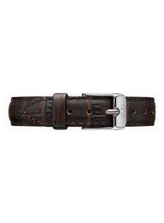 DANIEL WELLINGTON Watch Strap in Leather and Silver 28mm | DW 