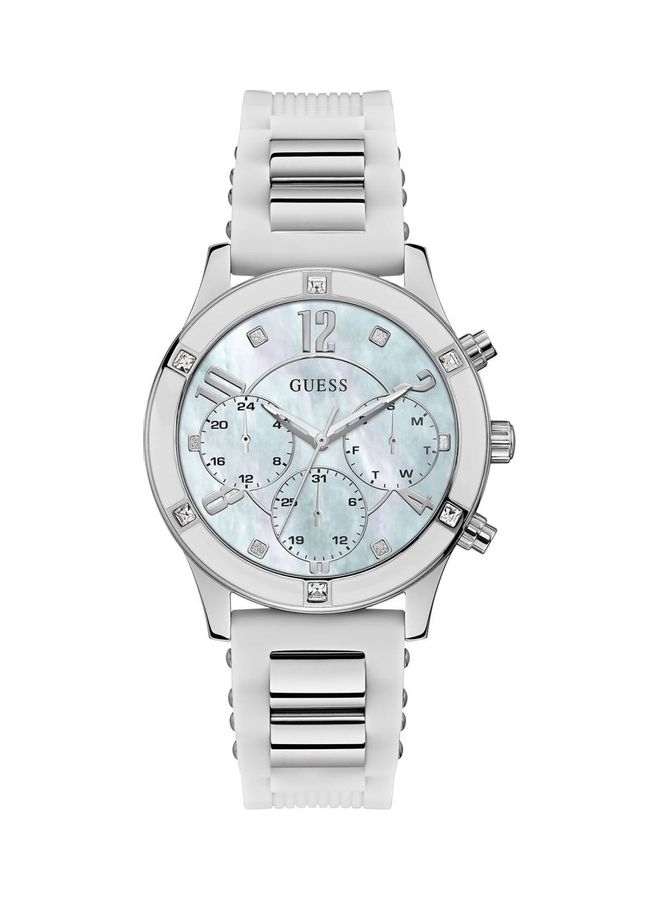 Women's Women's Breeze Silicone Chronograph Quartz Wrist Watch