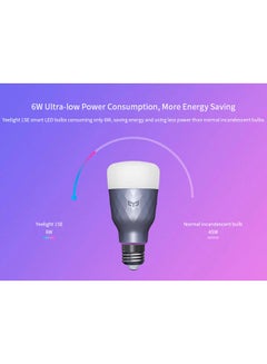 Yeelight AC100-240V 6W RGBW Intelligent LEDs Light Bulb Multicolour 13.5 x 6.5 x 6.5centimeter  - Image 5