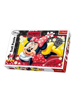 100-Piece Happy Minnie Mouse Jigsaw Puzzles Playset 100cm - v1607601043/N42942971A_1