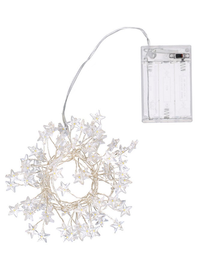 Generic Star Shaped Decorating LED Light Warm White 0.8meter  - Image 1