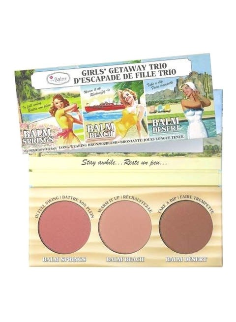 Girls Getaway Trio - Long Wearing Bronzer And Blush Palette
