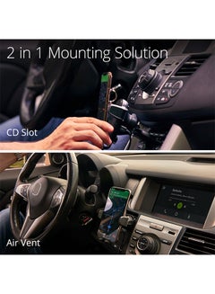 iOttie Automatic Wireless Charging CD/Air Vent Mount Black  - Image 3