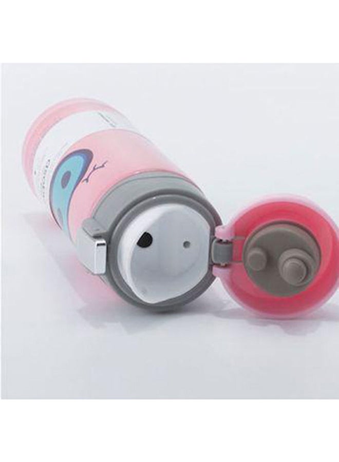 أسوبو زجاجة ماء بيكابو للأطفال لون وردي 22سم - Image 2