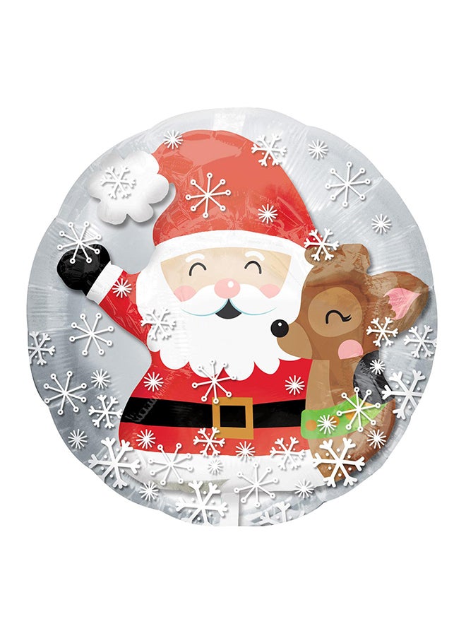 Santa And Cute Deer Insiders Balloon - v1607602024/N42852343A_1