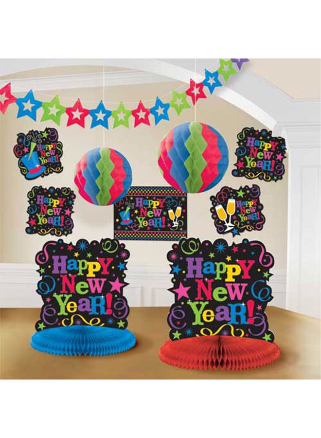 Amscan New Year Jewel Tone Decoration Kit