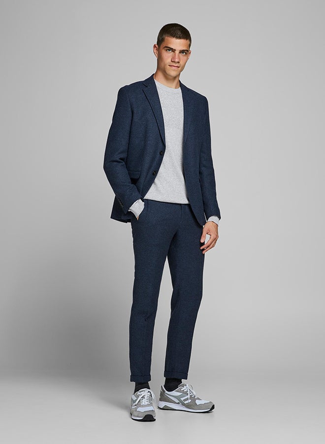 JACK & JONES - Solid Sweater Cool Grey - Image 1