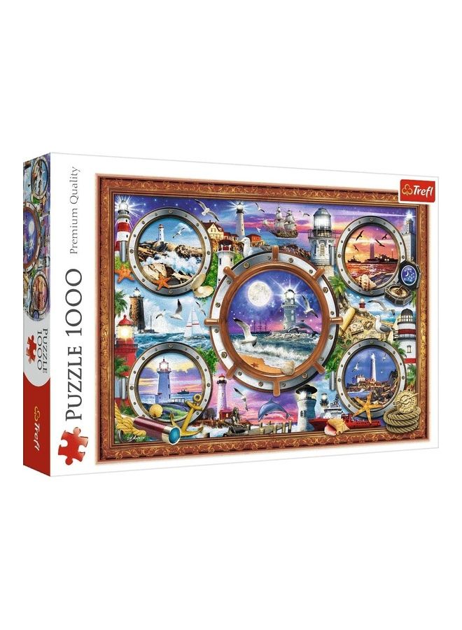 1000-Piece Classic Lighthouse Jigsaw Puzzles Playset 200cm - v1607603946/N42942942A_1